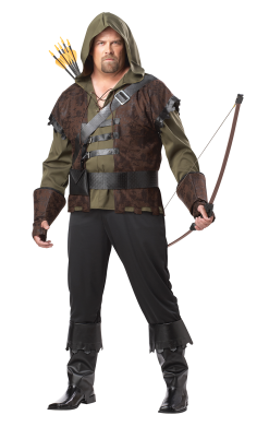 Mens Plus Size Robin Hood Costume