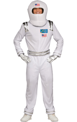 Forum Novelties Mens White Astronaut Costume