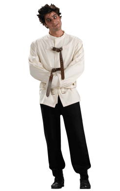 Mens Asylum Straitjacket Costume