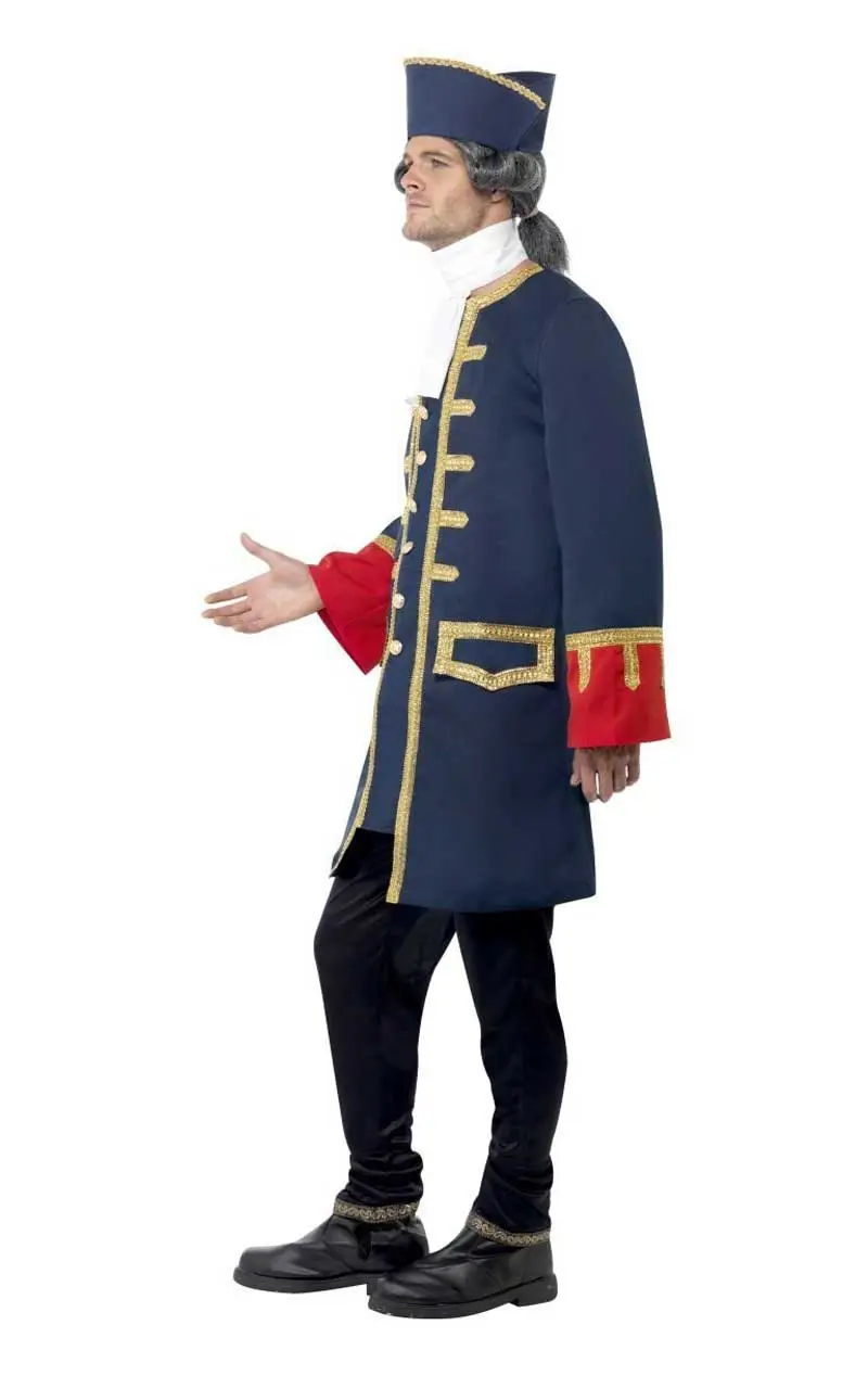 Smiffys Mens Pirate Commander Costume 2 Smiffys Mens Pirate Commander Costume - Image 2