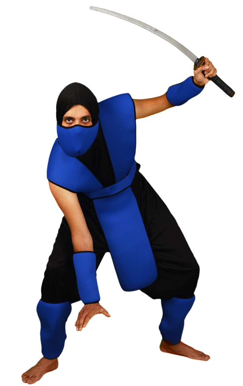Snake Eyes Ninja - Blue Costume 1 Snake Eyes Ninja - Blue Costume
