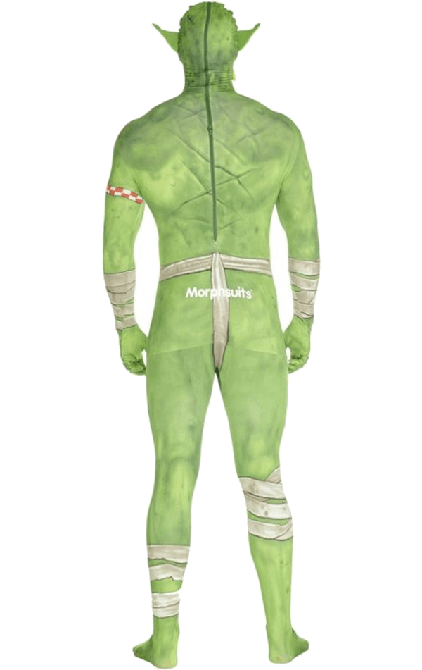 Adult Green Orc Morphsuit Costume 3 Adult Green Orc Morphsuit Costume - Image 3