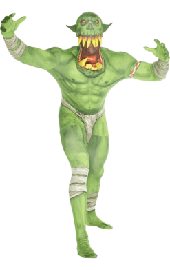 Adult Green Orc Morphsuit Costume
