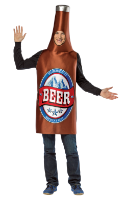 Adult Beer Bottle Costume