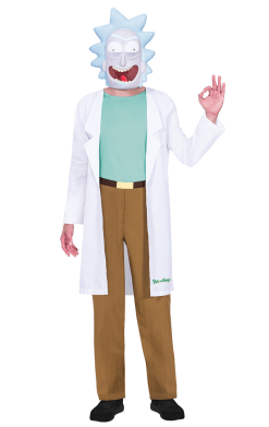 AMSCAN Mens Rick Sanchez Costume