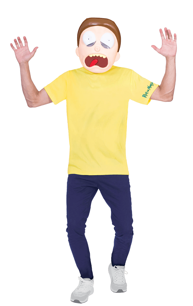 AMSCAN Mens Morty Smith Costume 1 AMSCAN Mens Morty Smith Costume