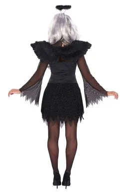 Womens Sorceress Of Darkness Costume -Fancy Dress Shop 00097446a05