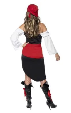 Smiffys Womens Sassy Pirate Costume -Fancy Dress Shop 00098251a02