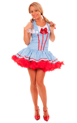 LEG AVENUE Womens Diva Dorothy Costume