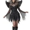 Womens Gothic Fallen Angel Costume