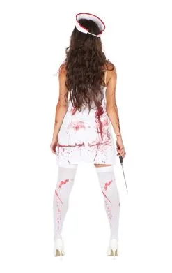 GENERIC Womens Evil Nurse Costume -Fancy Dress Shop 88800009a02