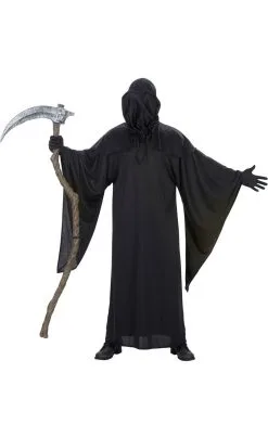 GENERIC Adult Dark Grim Reaper Costume