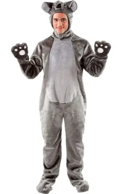 Adult Fluffy Koala Bear Costume