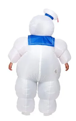 GENERIC Adult Ghostbusters Inflatable Stay Puft Costume -Fancy Dress Shop adult ghostbusters stay puft costume 262469