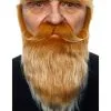 GENERIC Adult Ginger Beard & Moustache Set