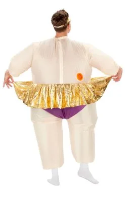 GENERIC Adult Inflatable Ballerina Costume -Fancy Dress Shop adult inflatable ballerina costume 144694