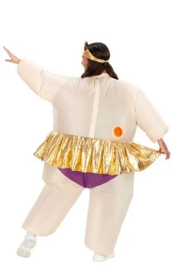 GENERIC Adult Inflatable Ballerina Costume -Fancy Dress Shop adult inflatable ballerina costume 286065