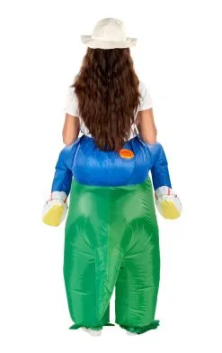 GENERIC Adult Inflatable Ride On Dinosaur Costume -Fancy Dress Shop adult inflatable ride on dinosaur costume 384869