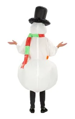 GENERIC Adult Inflatable Snowman Costume -Fancy Dress Shop adult inflatable snowman costume 402932