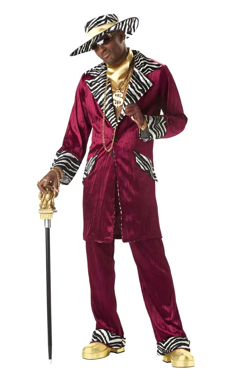 GENERIC Adult Sweet Daddy Beaujolais Costume 1 GENERIC Adult Sweet Daddy Beaujolais Costume