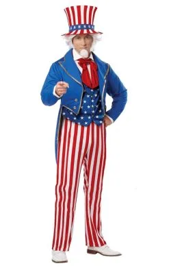 GENERIC Adult Uncle Sam Costume