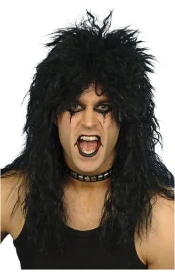 Smiffys Alice Cooper Black Wig