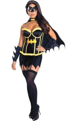 Batgirl Corset Outfit Costume