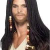 Smiffys Black Dreadlocks Wig