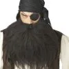 Black Pirate Beard & Moustache