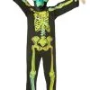 GENERIC Boys Neon Skeleton Glow In The Dark Costume