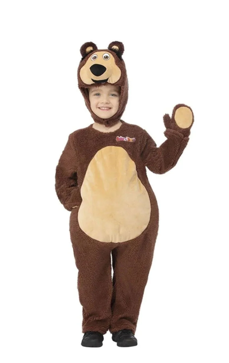GENERIC Childrens Masha And The Bear, Bear Costume 2 GENERIC Childrens Masha And The Bear, Bear Costume - Image 2