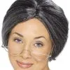 Smiffys Grey Granny Wig