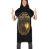 GENERIC Adult Grim Reaper Beer Bottle Costume