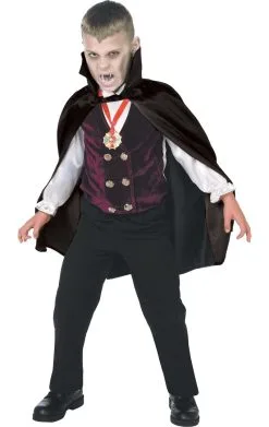 Kids Gothic Dracula Costume