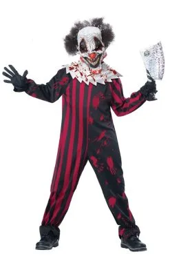GENERIC Kids Killer Klown Costume