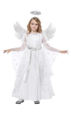 GENERIC Kids Starlight Angel Costume