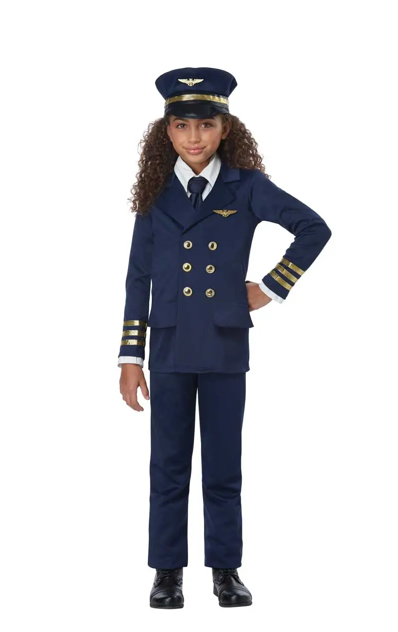 GENERIC Kids Unisex Airplane Pilot Costume 5 GENERIC Kids Unisex Airplane Pilot Costume - Image 5