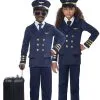 GENERIC Kids Unisex Airplane Pilot Costume