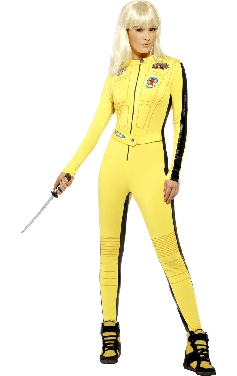 Smiffys Kill Bill Uma Thurman Costume 1 Smiffys Kill Bill Uma Thurman Costume