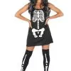Ladies Skeleton Bones Dress