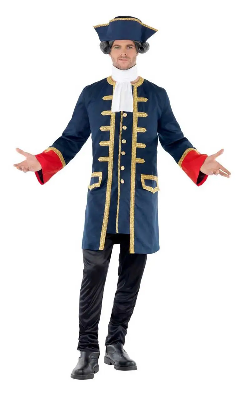 Smiffys Mens Pirate Commander Costume 4 Smiffys Mens Pirate Commander Costume - Image 4
