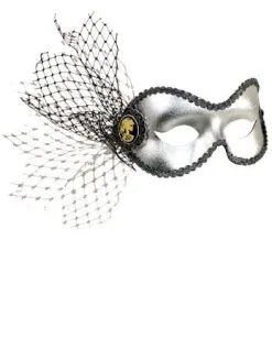 GENERIC Silver Masquerade Mask