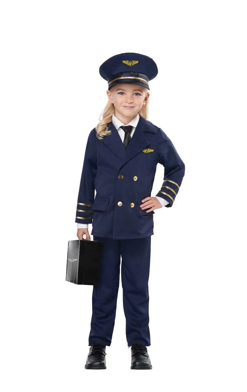 GENERIC Toddler Unisex Pint-Sized Pilot Costume 4 GENERIC Toddler Unisex Pint-Sized Pilot Costume - Image 4