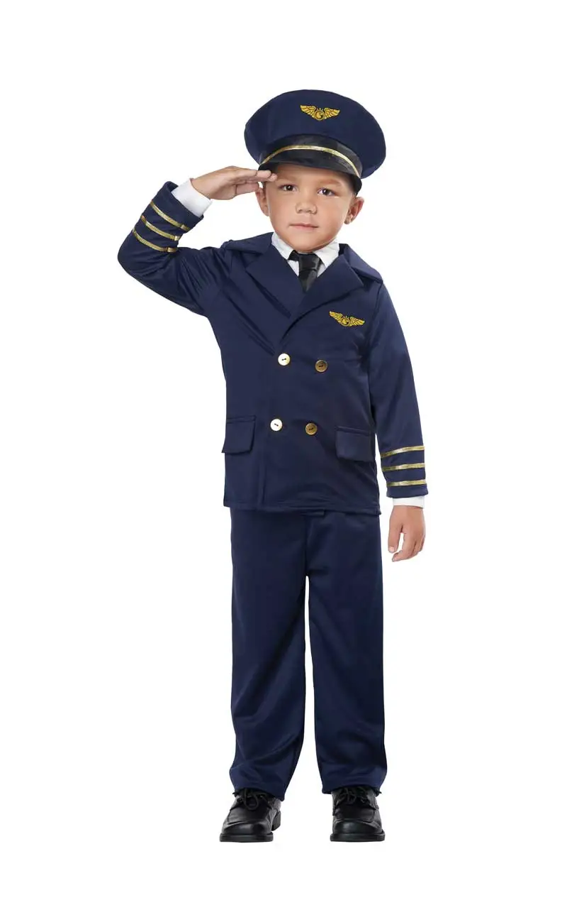 GENERIC Toddler Unisex Pint-Sized Pilot Costume 2 GENERIC Toddler Unisex Pint-Sized Pilot Costume - Image 2