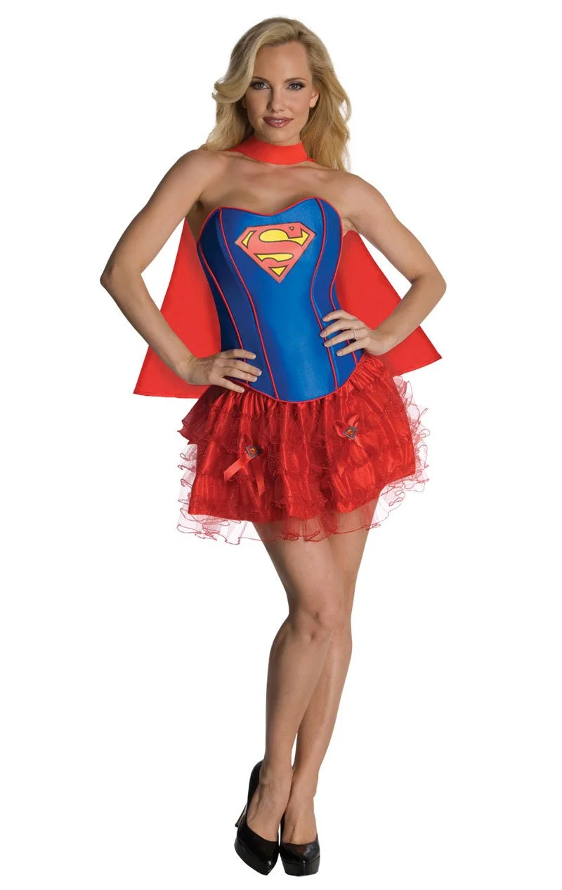 Ladies Tutu Supergirl Costume 1 Ladies Tutu Supergirl Costume