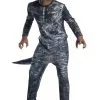 Kids Blue Velociraptor Dinosaur Costume