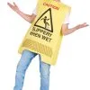GENERIC Wet Floor Sign Costume