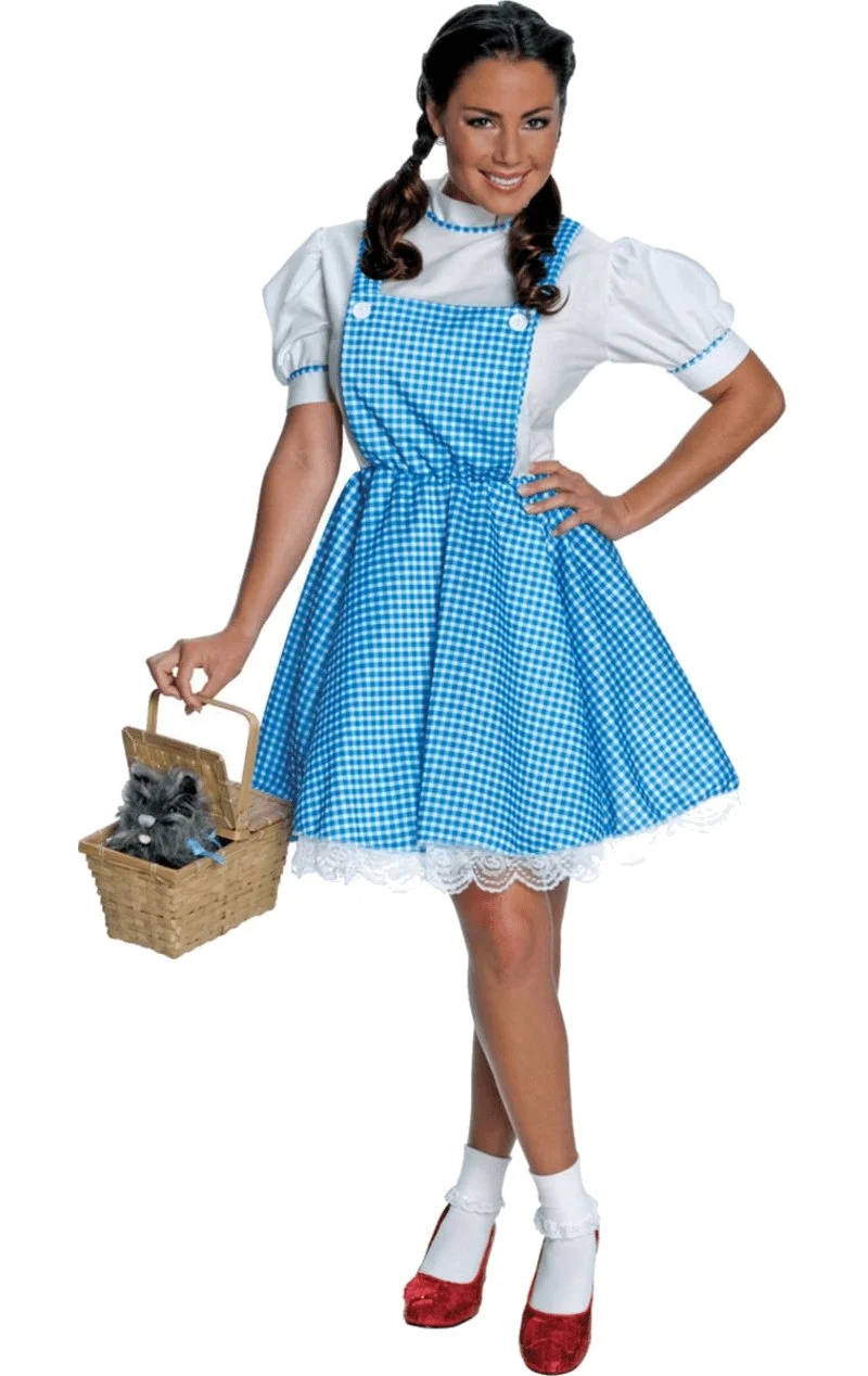 Womens Classic Dorothy Costume 1 Womens Classic Dorothy Costume