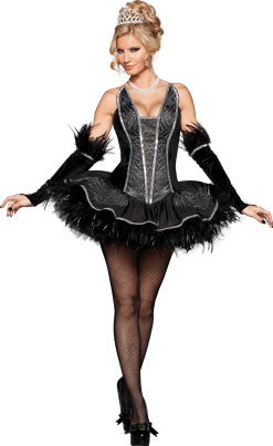 GENERIC Womens Seductive Swan Costume